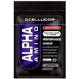 Cellucor Alpha Amino BCAA Supplement Fruit Punch 5 Count