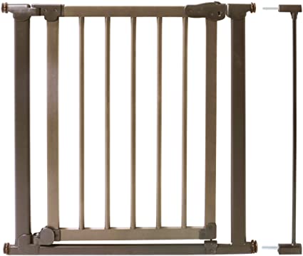 Evenflo Walk-Thru Decor Distinction Gate, Espresso