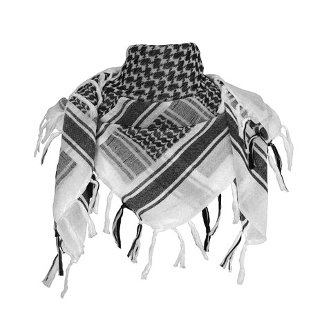 Explore Land 100% Cotton Military Shemagh Tactical Desert Keffiyeh Scarf Wrap