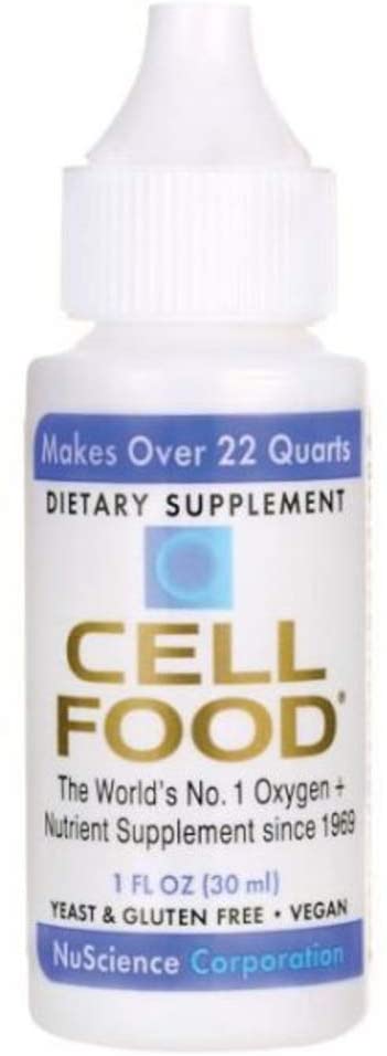 Cellfood 72 Ionic Trace Minerals, 34 Enzymes, and 17 Amino Acids - 6 Pack