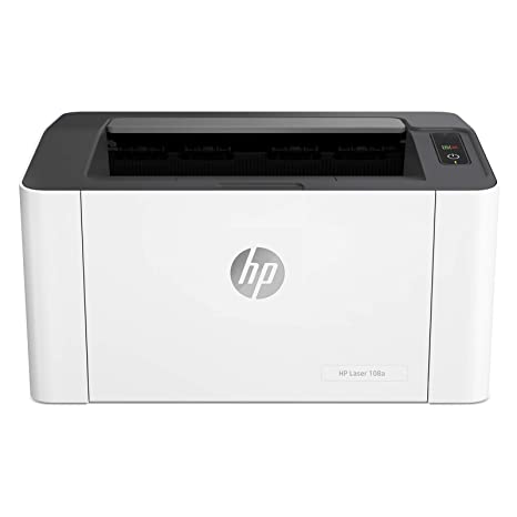 HP Laser 108a Single-Function Printer, USB connectivity, Compact Design, Affordable Printing