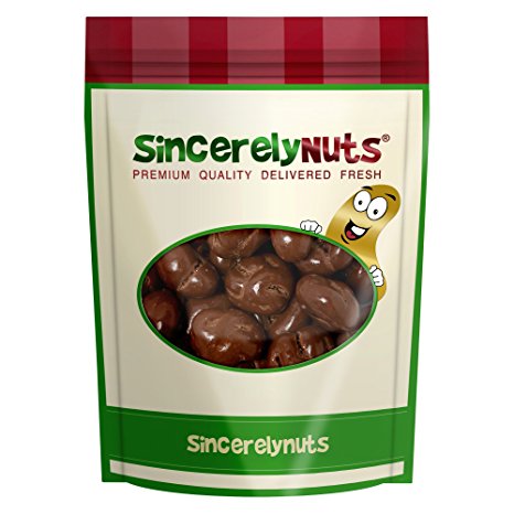 Sincerely Nuts Milk Chocolate Covered Walnuts- One Lb. Bag- Nutrient Rich- Deliciously Fresh Candied Nuts- USA Made- 100% Kosher Certified