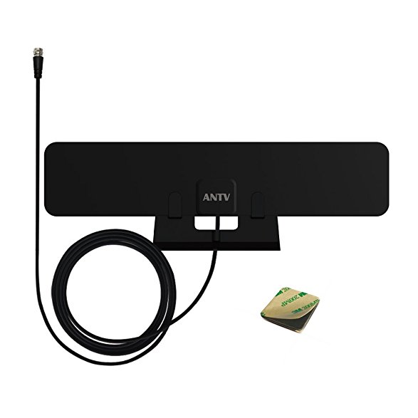 TV Antenna,ANTV indoor HDTV Antenna 30 Miles Range with 10ft High Performance Coaxial Cable