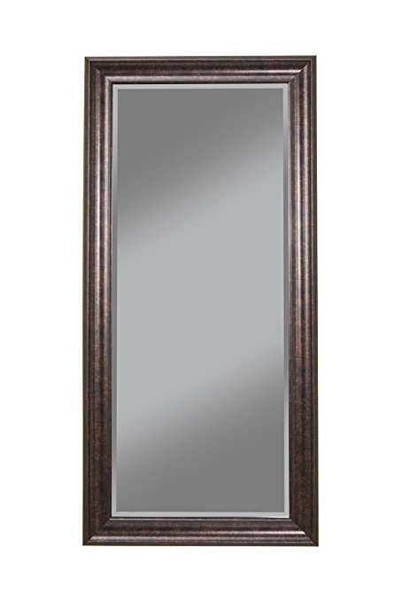 Sandberg Furniture 14211 Full Length Leaner Mirror, Oil Rubbed Bronze