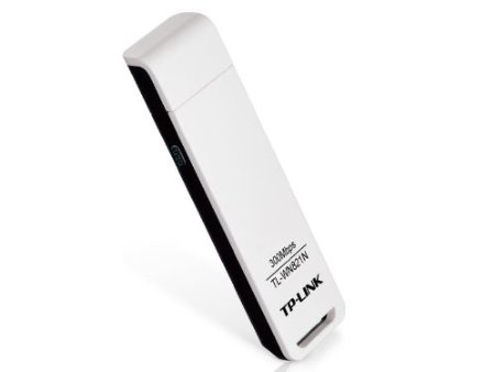 TP-LINK TL-WN821N Wireless N300 USB Adapter 300Mbps wWPS Button IEEE 8021bgn WEP WPAWPA2