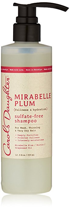 Carols Daughter Mirabelle Plum Fullness & Hydration Sulfate Free Shampoo, 12 Ounce