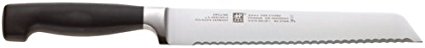 Zwilling J.A. Henckels Twin Four Star 8-Inch High Carbon Stainless Steel Bread knife
