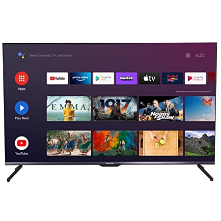 Panasonic 108cm (43 Inch) 4K LED Android TV (TH-43LX750DX, Black)