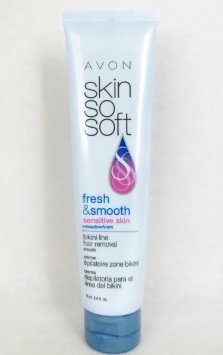 Avon SSS Fresh & Smooth Bikini Line Hair Removal Cream - 2.5 Oz