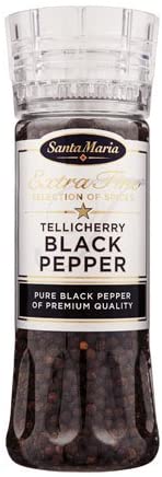 Santa Maria Tellicherry GSEB Black Pepper Grinder 210g
