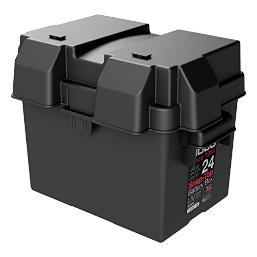 NOCO HM300BKS Group 24 Snap-Top Battery Box for Automotive, Marine, and RV Batteries