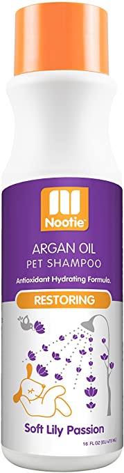 Nootie Restoring Argon Oil Pet Shampoo, Soft Lilly Passion 16oz
