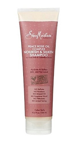 SheaMoisture Peace Rose Oil Complex Nourish & Silken Shampoo 10 fl oz