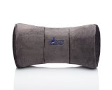 Premium Therapeutic Grade Neck Support Cushion with Pain Free Guarantee by Desk Jockey - neck support - neck rest - neck cushion - neck pillow - travel cushion