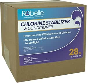 Robelle 2607B-04 Pool Stabilizer for Pools, 28-Pounds