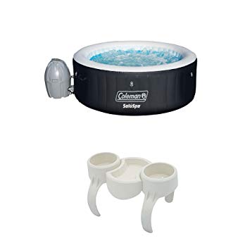 Coleman SaluSpa 4 Person Inflatable Hot Tub   Bestway SaluSpa Drink/Snack Holder