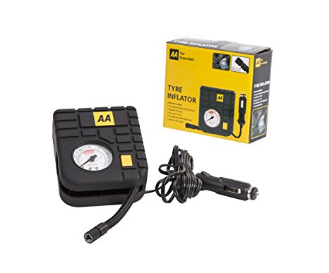 AA Tyre Inflator, Compact and Lightweight for Travel