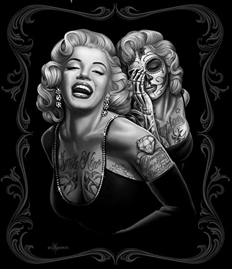DGA Marilyn Monroe Blanket, Smile Now, Queen