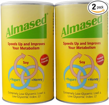 Almased - Multi Protein Powder, Supports Weight Loss, Optimal Health and Maximum Energy, 17.6 Ounces 2-pack