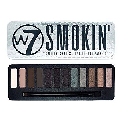 W7 Eye Shadow Colour Palette 15.6g (Smokin')