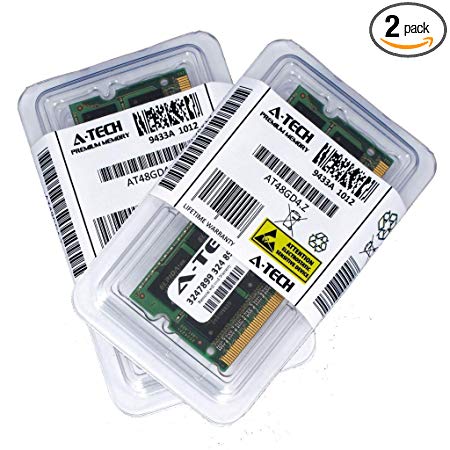 16GB kit (8GBx2) DDR3 PC3-10600 LAPTOP Memory Modules (204-pin SODIMM, 1333MHz) Genuine A-Tech Brand