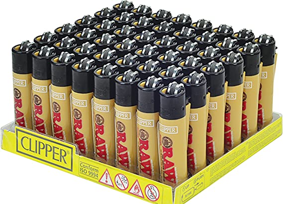 Clipper 48ct. Raw Mini Lighters