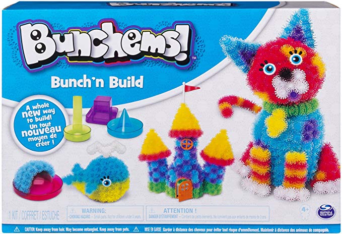 Bunchems Bunch’n Build Activity Kit with 4 Shaper Molds and 400 Bunchems for Ages 6 and Up
