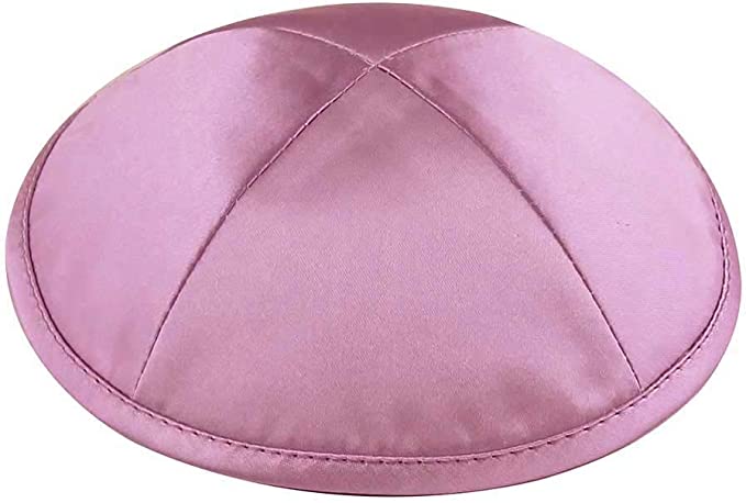 Zion Judaica Deluxe Satin Kippot Bulk Packs Kippas or Single Kippah Includeds Free Kipa Clips