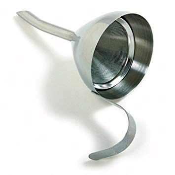 Norpro Stainless Steel Funnel with Strainer