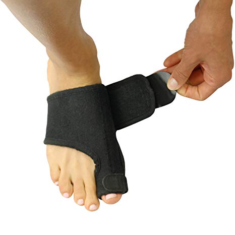 Vive Bunion Splint (Pair) - Big Toe Straightener - Corrector Brace for Hallux Valgus Pad, Joint Pain Relief, Alignment Treatment - Orthopedic Sleeve Foot Wrap Night Time Support for Men and Women