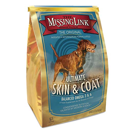 The Missing Link - Original All Natural Superfood Dog Supplement- Balanced Omega 3 & 6 to support Healthy Skin & Coat