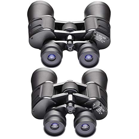 AW 50mm Tube 10x-180x100 Zoom Binoculars Compact Telescope Waterproof Day Vision for Bird Watching Sightseeing w/Bag