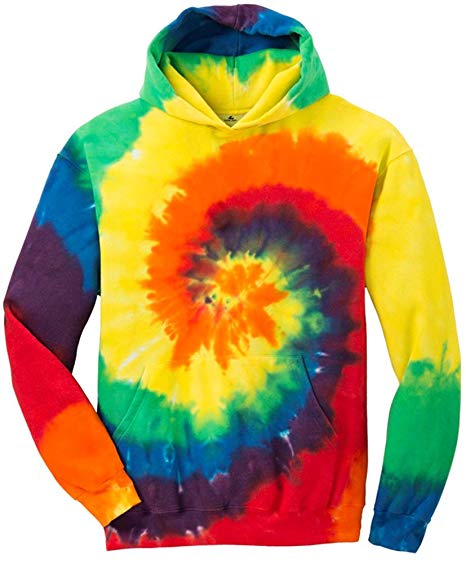 Joe's USA Koloa Surf Co. Youth Colorful Tie-Dye Hoodies - Youth Sizes XS-XL