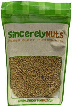 Sincerely Nuts - Roasted & Salted Sunflower Seeds (No Shell) (1lb bag) | Delicious Kosher, Vegan & Gluten Free Health Snack | Antioxidant Rich Vitamin K in Every Kernel | Supports Thyroid Function