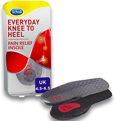 Scholl Orthotic Insole Knee to Heel Pain Relief, Small, UK Size 4.5-6.5