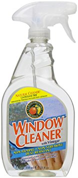 Earth Friendly Products Window Cleaner with Vinegar, 22 Oz