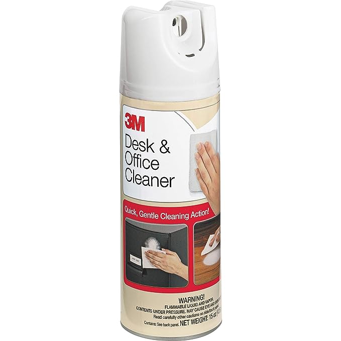 3M Mmm573 Desk And Office Cleaner& Nonstick& Nonoily& 15 Oz. Can