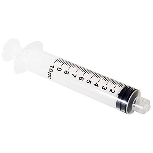 Science Purchase 44PW1201BX100 Plastic Syringe Luer Lock Without Needle, 10 cc (Pack of 100)