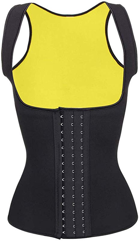 Litthing Women Waist Trainer Neoprene Corset Sweat Vest Weight Loss Body Shaper Tummy Control