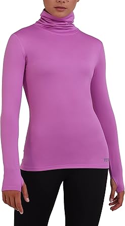 TCA Women's Warm-Up Funnel Neck Thermal Running Top