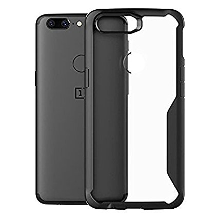 E-COSMOS Rugged Armor Shield Back Cover for OnePlus 5T 2017
