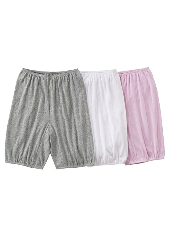 Comfort Choice Women's Plus Size 3-Pack Bloomers