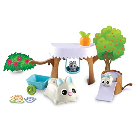 Learning Resources Coding Critters Bopper, Toy of the Year Award Winner, Interactive STEM Coding Pet, Early Screen Free Coding Toy for Preschooler, Easter Toy for Toddlers, 22 Pieces, Ages 4