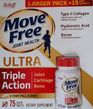 Schiff Move Free Ultra 75 Coated Tablets