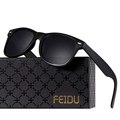 Polarized Wayfarer Sunglasses for Men - FEIDU HD Vision Polarized Sunglasses Mens FD2150