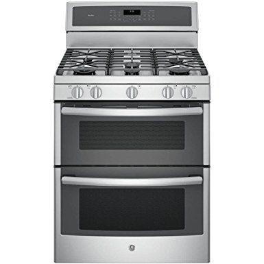 GE PGB980ZEJSS 30" Stainless Steel Gas Sealed Burner Double Oven Range - Convection