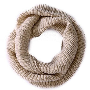 HDE Women's Winter Infinity Scarf Warm Knit Wrap Circle Loop Thick Cowl