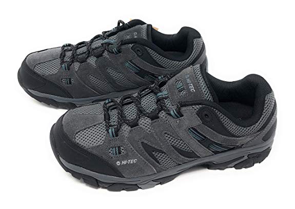 Hi-Tec Men's Jason Low Grey Medium Width Hiking Shoes