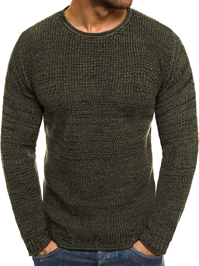 Ferbia Men's Thick Coat Cashmere Turtleneck Sweater Cardigan Male Wear Wool Sweater Lapel Tide