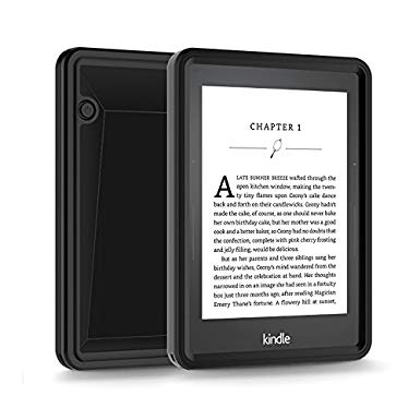 Kindle Voyage Waterproof Case, iThrough IP68 Underwater Voyage E-reader Case,Dustproof, Snowproof, Rainproof Shockproof Full Sealed Protection Shell with Touched Screen for Amazon Voyage